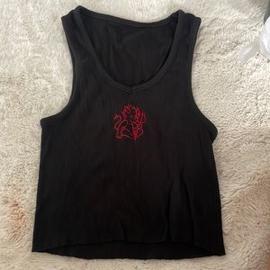 Brandy Melville Baby Devil crop